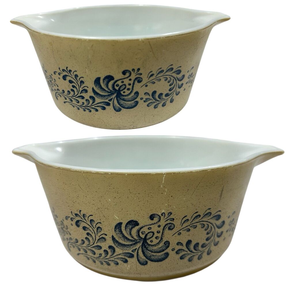 VTG Pyrex Homestead 473/474 Casserole